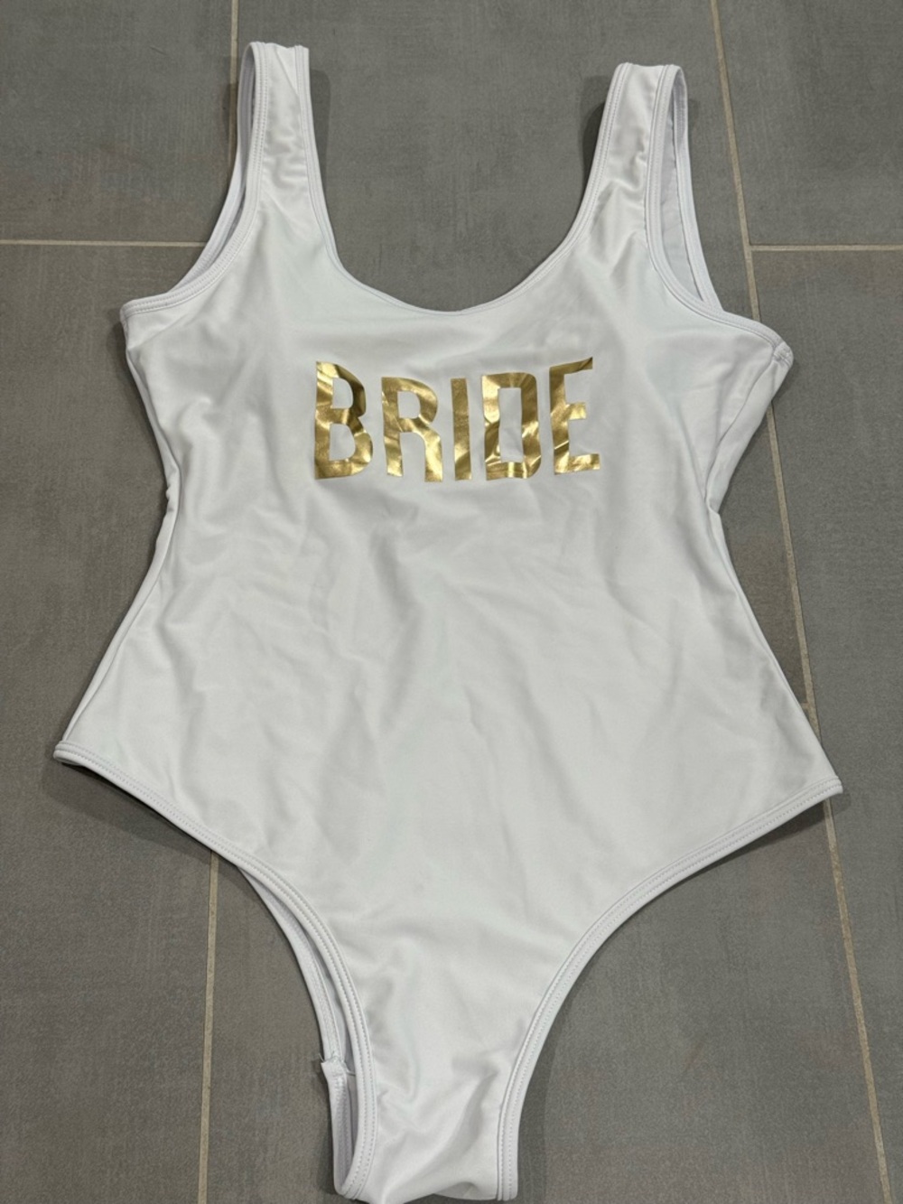 White BRIDE swimsuit